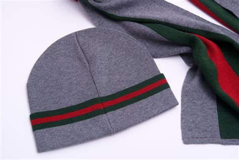 cheap gucci caps|Gucci beanie hat and scarf.